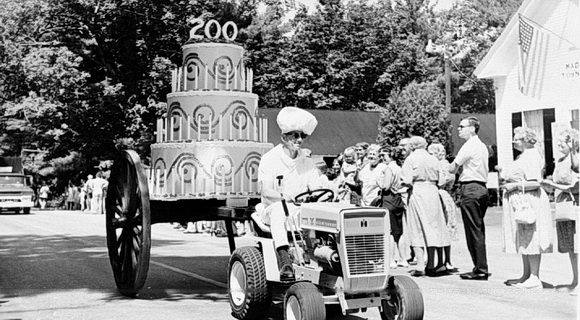 200th Anniversary Cake in Madbury Day Parade, 1968.